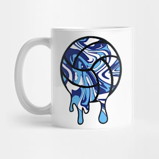 Melting volleyball Mug